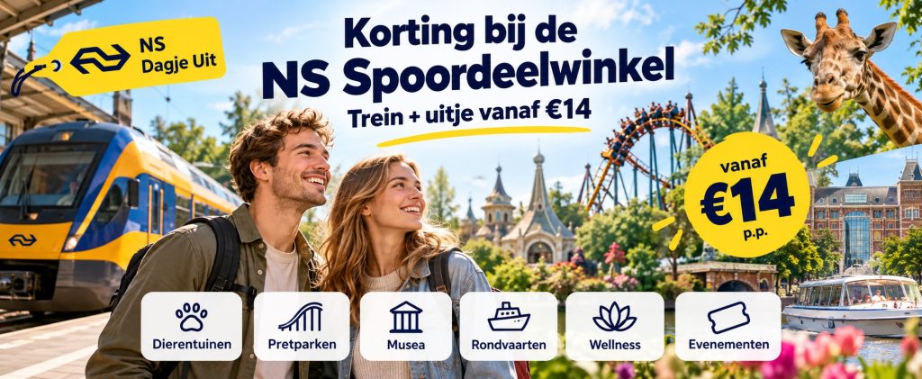 Korting Spoordeelwinkel Dagje Uit