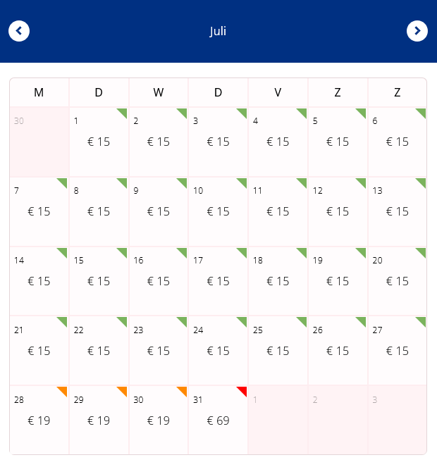 Treinkaartjes Vergelijken Prijskalender