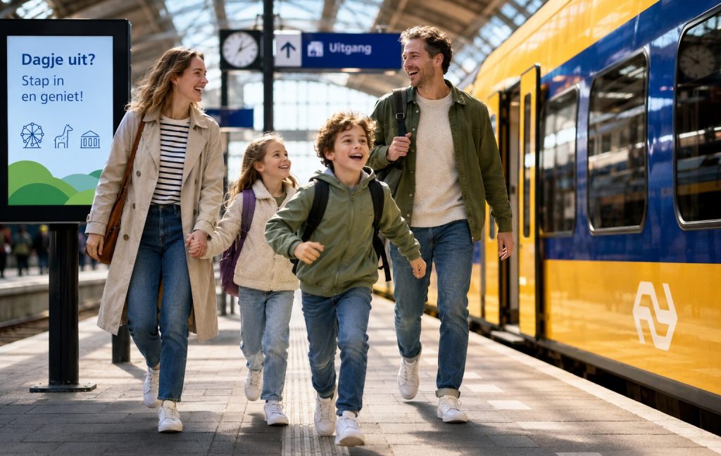 dagje uit korting trein